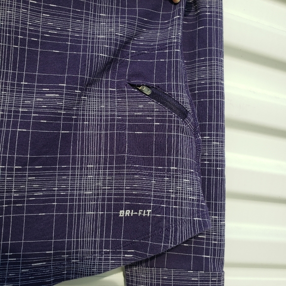 Nike dri-fit pullover hoodie vented running jacket - Picture 7 of 8